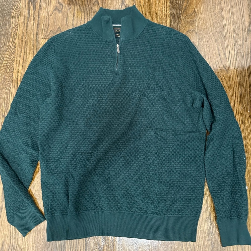 Massimo Dutti Quarter Zip Sweater